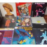 A quantity of 1970's-1980's LP's and 12" records to include Culture Club, UB40, Thompson Twins,