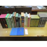 Books-A collection of Folio Society books to include classic as Daphne du Maurier four volume set,