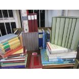Books-A collection of books by and about Jane Austen to include a Folio Society box set of books