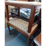 Two early 20th Century stools. Location:RWF