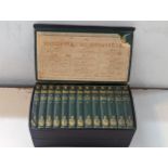 'The Handy-Volume Shakespeare', complete boxed A/F, Shakespeare plays, poems and glossary, London