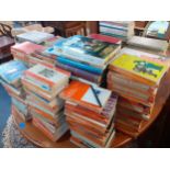A quantity of mainly 1950's and 1960's puffin and Penguin classic novels and other books together