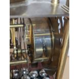 A late 20th century Harding & Bazeley Spherical weight clock, limited edition no.444, the gilt metal