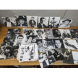 Approximately, three hundred black and white film publicity stills and photographs to include