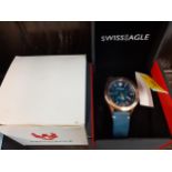 A gents Swiss Eagle automatic wristwatch Location: R2:4