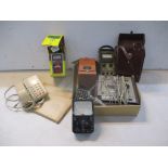Vintage electrical items to include British Telecom, P.O reading instruments and others Location: