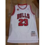 An official American Mitchell & Ness Hardwood Classics NBA Allstars 98 Chicago Bulls Jordan 23