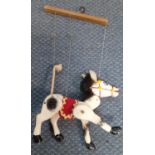 A vintage Muffin the Mule puppet