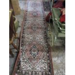 A selection of rugs to include a Turkish hand woven traditional runner, 319 x 75cm, a small