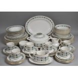 A Royal Doulton Tapestry Pattern Dinner and Tea Set to comprise Plates, Bowls, Lidded Tureen,