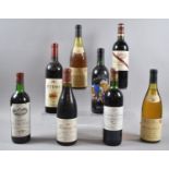 A Collection of Eight Bottles of Various Wine to include Medoc 2000, Clos Des Combins, Bordeaux