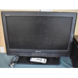 A Sony Bravia 26" TV