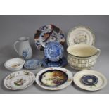 A Collection of Various Ceramics to comprise Royal Doulton Toilet Jug, Various Plates to include
