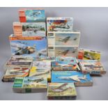 A Collection of Twenty Model Aeroplane Kits, Various Makes