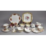 A Collection of Various Royal Albert to include Six Pieces of Old Country Roses to include Cake
