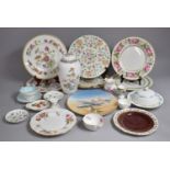 A Collection of Various Ceramics to include Coalport Cup and Saucer, Royal Crown Derby Derby