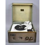 A Vintage Dansette Record Player with Garrard Deck, Some Condition Issues