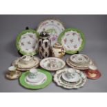 A Collection of Various Ceramics to include Cauldon Cup and Saucer, Dresden Cup and Saucer, Two