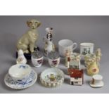 A Collection of Ceramics to Include Royal Worcester Egg Coddlers, Ornaments etc