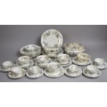 A Coalport Camelot Pattern Part Dinner and Tea Service to comprise Cups, Two Handled Soup Bowls,