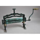 A Vintage Green Painted Mangle