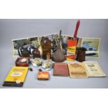 A Collection of Vintage Motoring Ephemera to Include Oil Cans, Vintage Tins, Handimop etc