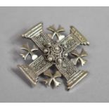 A Jordan Silver Jerusalem Brooch Stamped 800