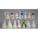 A Collection of Wade My Fair Ladies Series Figural Ornaments etc (15)