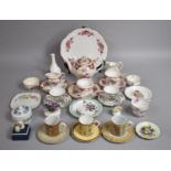 A Collection of Various Ceramics to comprise Aynsley Tea Trio, Milk and Sugar Together with Cake