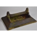 A Late 19th Century Cast Iron Boot Scraper, 40cm wide