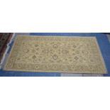 A Small Rectangular Otisse Beige Rug, 150x80cm