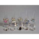 A Collection of 14 Silver Jewelled Ladies Dress Rings