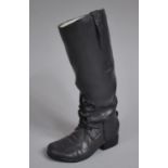 A Cast Resin Study of a Riding Boot, Bridle Path Designed by Aidan Kelly, 24cm high