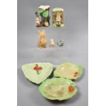 A Collection of Hornsea, Sylvac and Beswick Ceramics