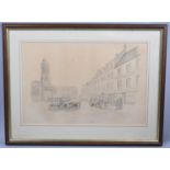 A Framed Limited Edition Print, Northampton c.1850, no. 90/100 44x29cm