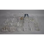 A Collection of Various Glassware to comprise Tumblers, Tankards, Tazza Etc (Varying Condition