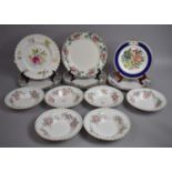 A Set of Six Royal Albert Constance Pattern Bowls together with Six Royal Doulton 'The Majestic