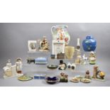 A Collection of Various Ceramics to Include Wedgwood Jasperware, Wade, Crested Ware for Newport,