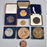 A Collection of Various Vintage Sporting Medals and other Medallions