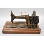 An Early Manual Singer Sewing Machine