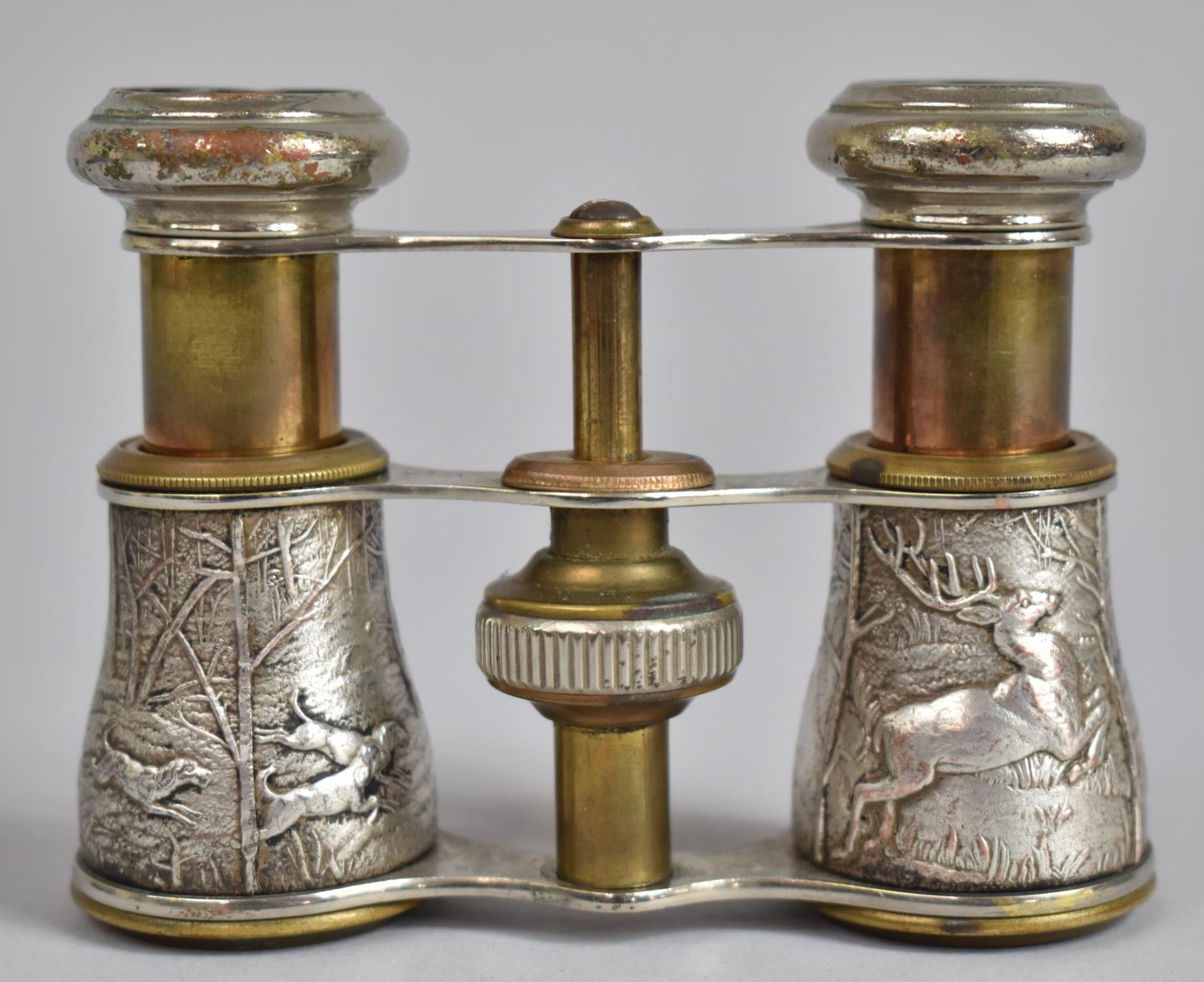 A Pair of Late 19th/Early 20th Century Opera Glasses, The Eye Pieces Inscribed Jumelle Duchesse, - Image 2 of 10