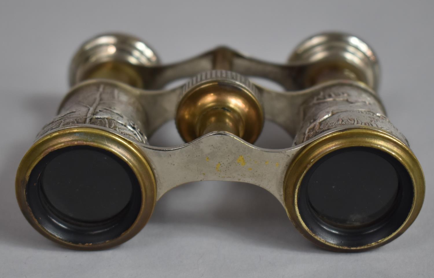 A Pair of Late 19th/Early 20th Century Opera Glasses, The Eye Pieces Inscribed Jumelle Duchesse, - Image 8 of 10