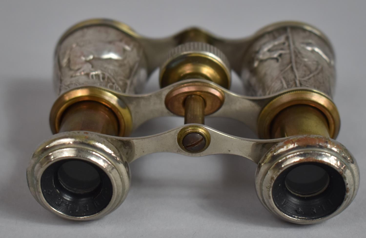 A Pair of Late 19th/Early 20th Century Opera Glasses, The Eye Pieces Inscribed Jumelle Duchesse, - Image 9 of 10