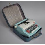 A Vintage Child's Petite Toy Typewriter