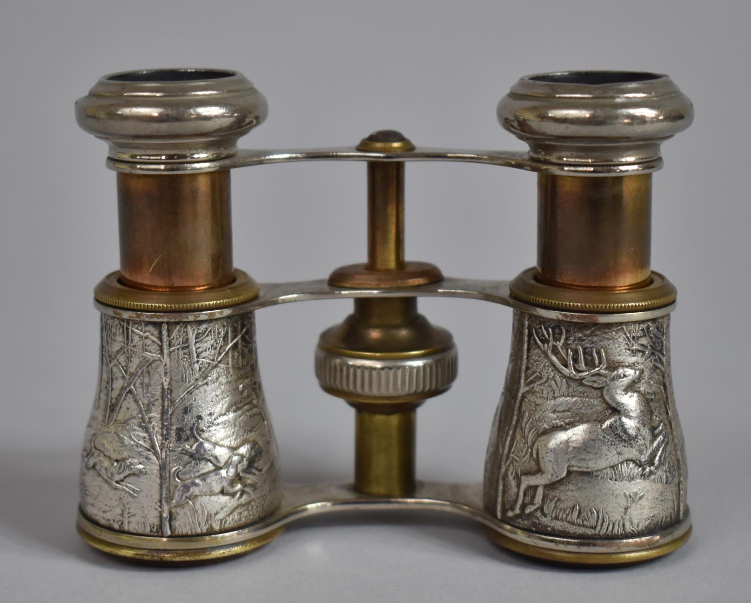 A Pair of Late 19th/Early 20th Century Opera Glasses, The Eye Pieces Inscribed Jumelle Duchesse, - Image 4 of 10