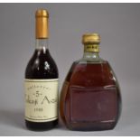A Bottle of Sweet Wine, Tokaji Aszu 1988 Together with a Bottle of Hine Cognac