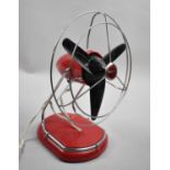 A Vintage Pifco Table Fan, 28cm High