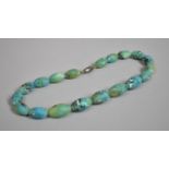 A Vintage Graduated Bead Necklace with Screw Clasp