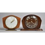 Two Mid 20th Century Metamec Mantel Clocks