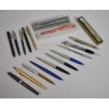 A Collection of Various Vintage Ball Point Pens etc